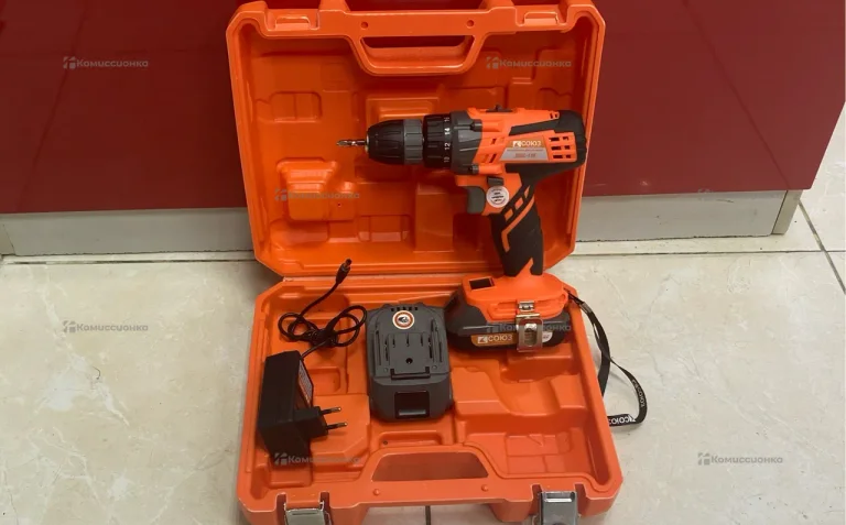 Аккумуляторный шуруповерт СОЮЗ ДШС-18К