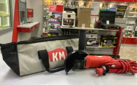 Купить Шлифмашина угловая электрическая КМ AG-901/125 б/у , в Санкт-Петербург Цена:1900рублей