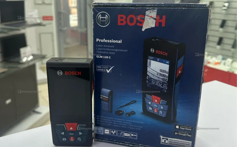 Лазерный дальномер Bosch glm 120c
