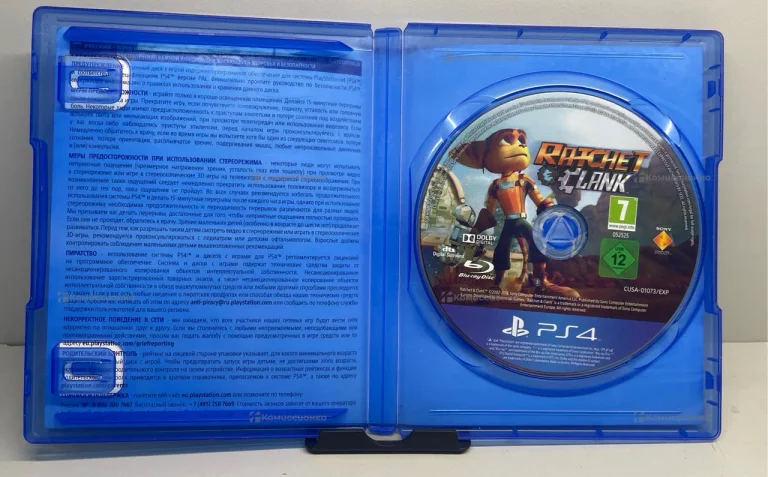 Диск PS4 Ratchet Clank .