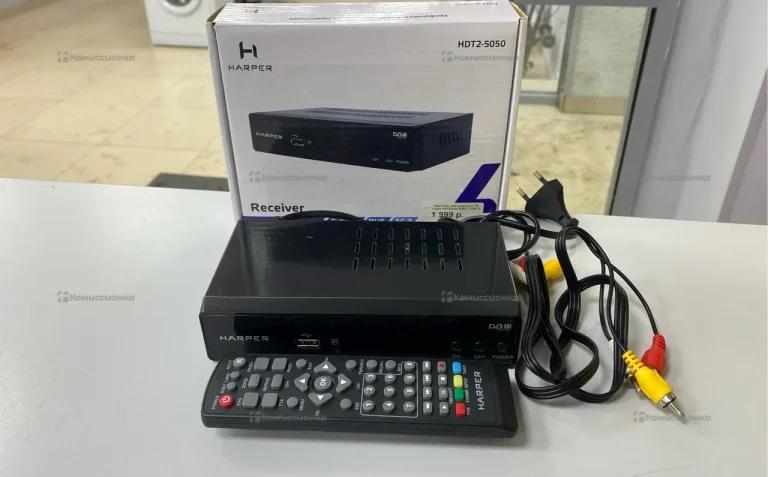 Цифровая ТВ приставка  HARPER HDT2-5050