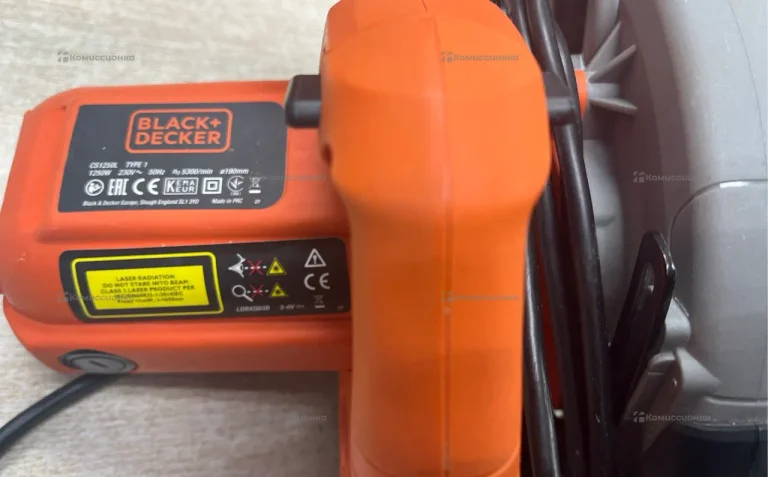 Дисковая пила BLACK+DECKER CS1250L