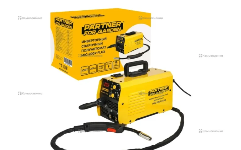 Инверторный полуавтомат Garden MIG200 flux