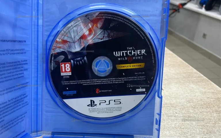 Диск PS5 The Witcher Wild Hunt