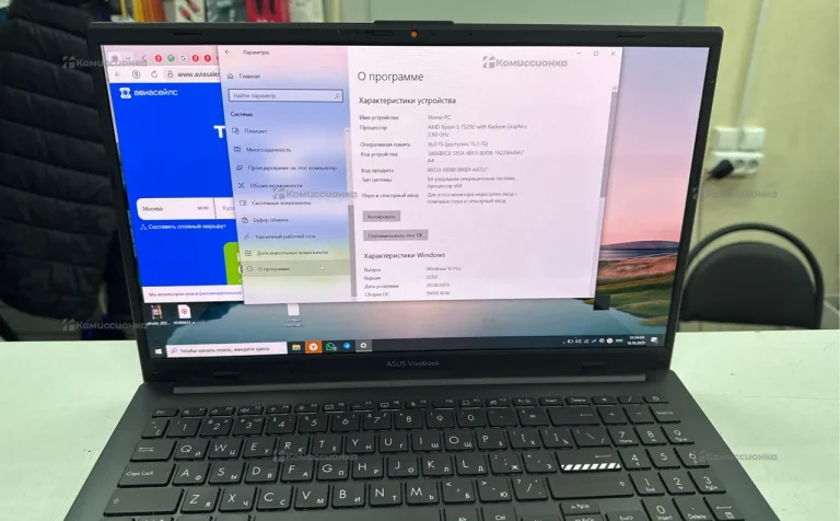 Ноутбук  ASUs VivoBook go 15