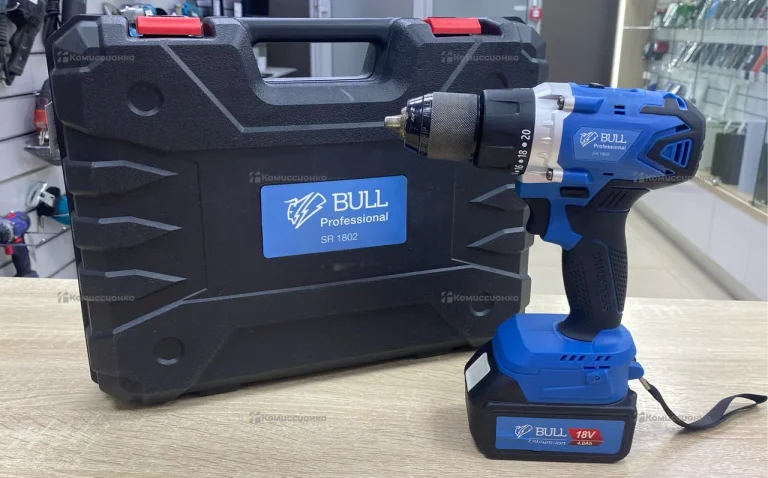 Аккумуляторная дрель-шуруповерт Bull SR 1802