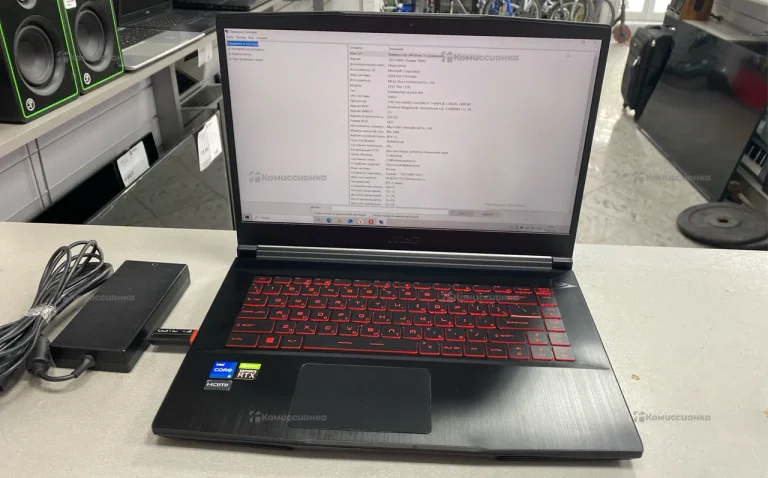 Ноутбук MSI Thin GF63