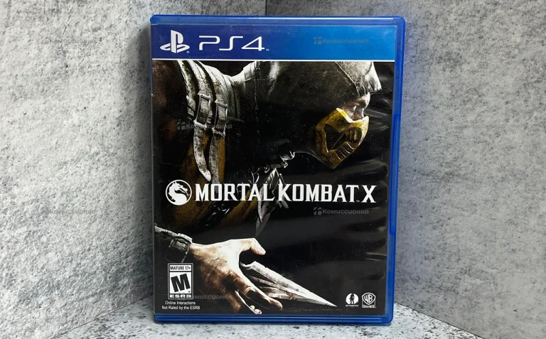 ps4 Диск Mortal Combat X PS4