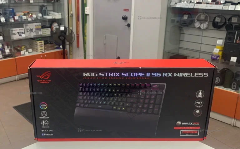 Клавиатура  Asus Rog Strix Scope II RX Bluetooth