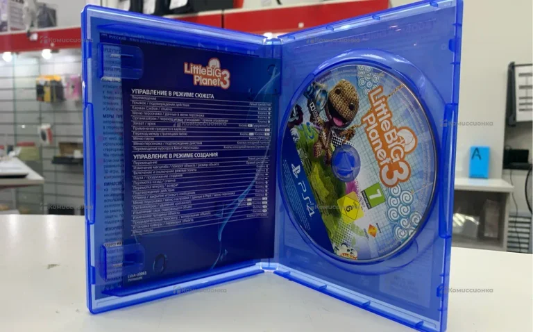 Диск PS4 LittleBig Planet 3