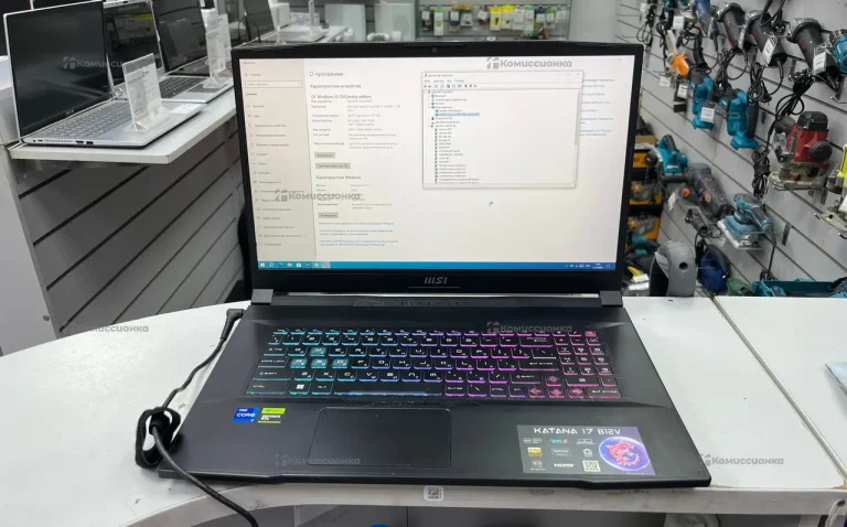 Ноутбук  MSI Katana 17 B12v