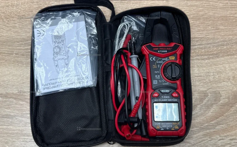 Токовые клещи цифровые KBT PROLINE KR206B
