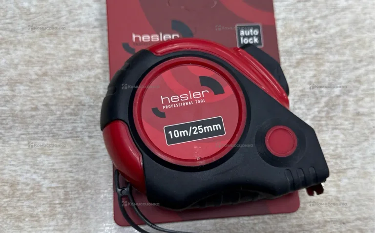 Рулетка Hesler с автостопом 10 м x 25 мм