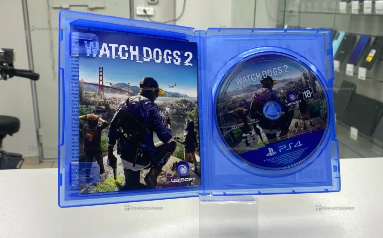 PS4. Диск  Watch Dogs 2