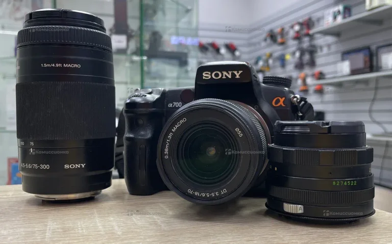 Фотоаппарат  Sony a700