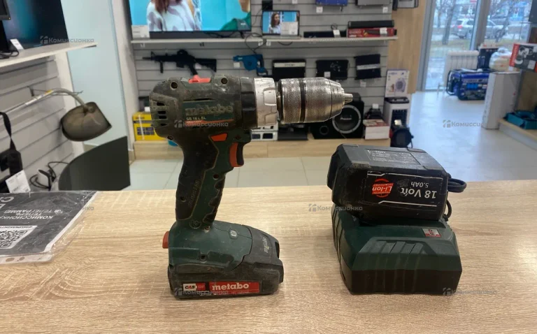 Шуруповерт Metabo sb 18 l bl