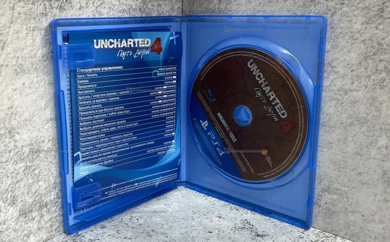 PS4 Диск Uncharted 4
