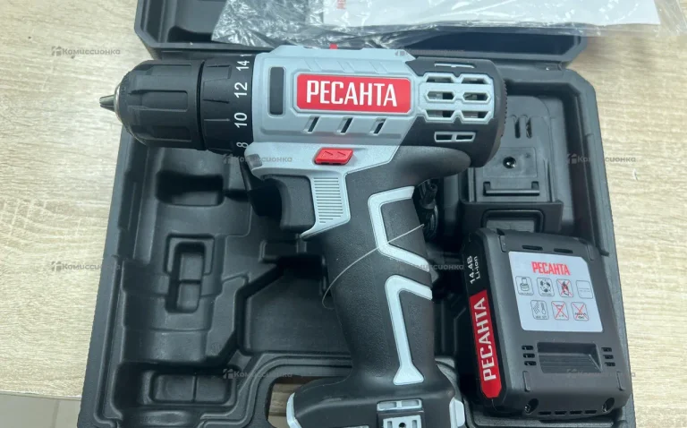 Дрель-шуруповерт Ресанта ДА-14-2ЛК