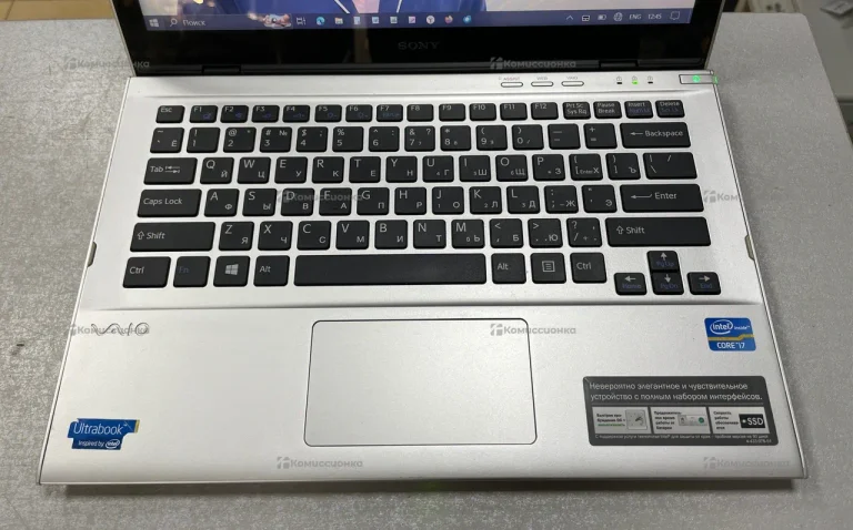 Ноутбук Sony SVT1312Z1RS (Сенсорный)