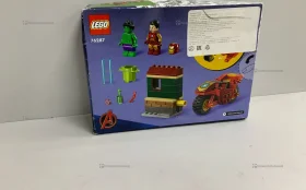 Купить Конструктор LEGO Marvel Железный человек с мотоциклом и Халк, 76287 б/у , в Москва и область Цена:1200рублей