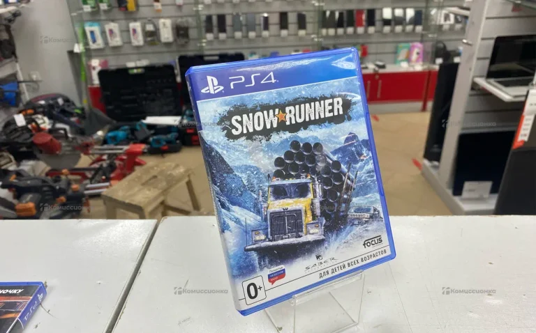 Диск PS4 SnowRunner