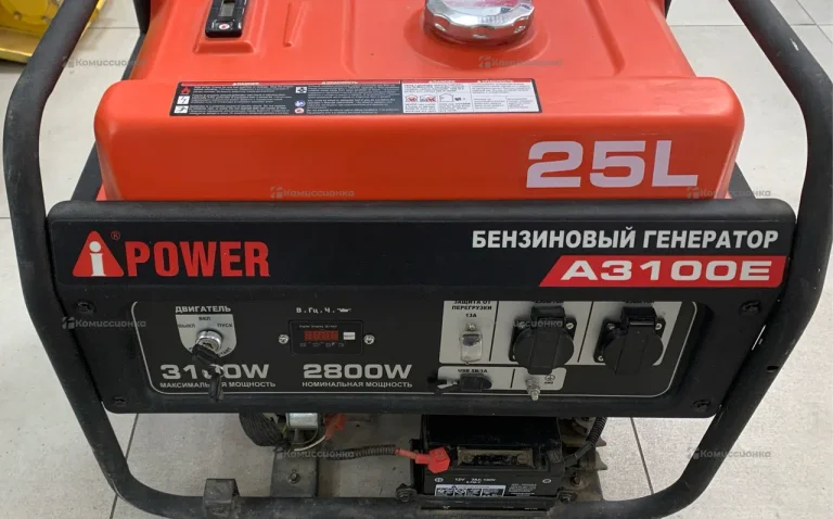 Бензиновый генератор A-iPower A3100E