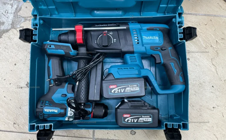 Набор 2 в 1 Makita Перфоратор+ Шуруповерт