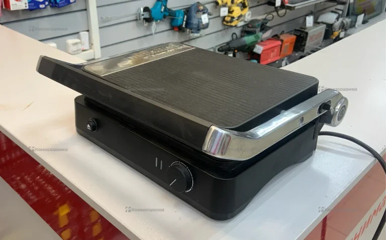 Гриль REDMOND SteakMaster RGM-M822, Черный/сталь