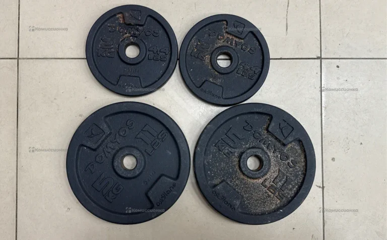 Гриф с блинами 14кг