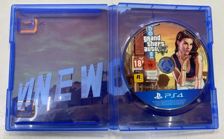 Диск для PS4 GTA 5