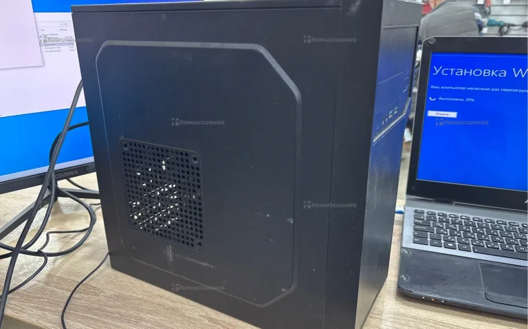 Системный блок  черный