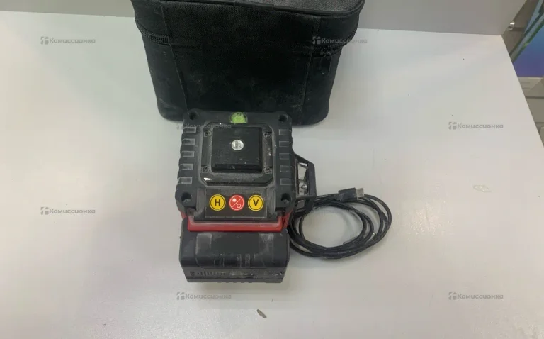 нивелир лазерный elitech пл 12л-зел.