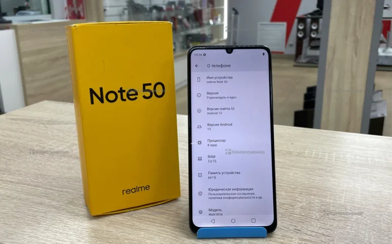 Realme Note 50 3/64 ГБ