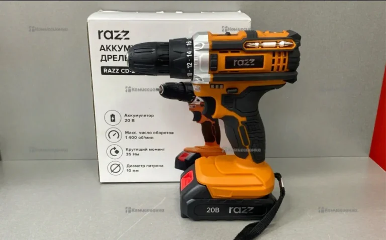 Шуруповерт razz CD-20k