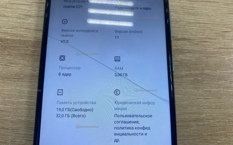 Realme C21 3/32 ГБ