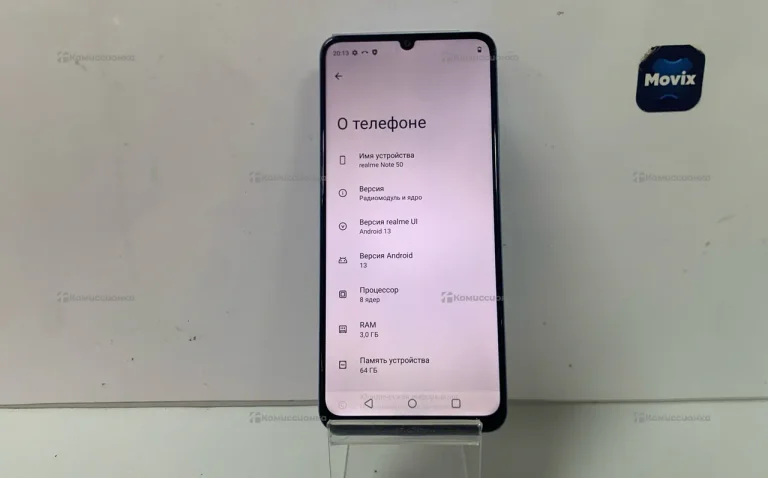 Realme Note 50 3/64 ГБ