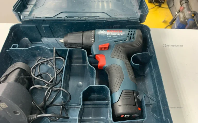 Аккумуляторная Дрель-шуруповерт BOSCH GSR 120-Li