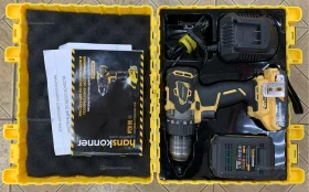 Купить Аккумуляторная дрель-шуруповерт Hanskonner HCD1865 б/у , в Красноярск Цена:5990рублей