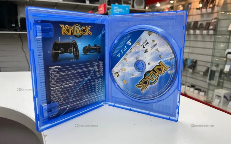 Игровой Диск для PS4 Knack     Подностью на руссо