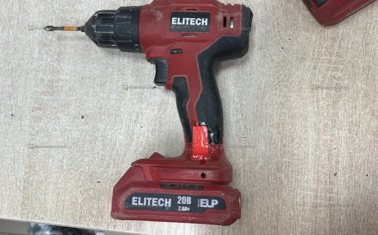Шуруповёрт ELITECH ДА 20-2СЛ