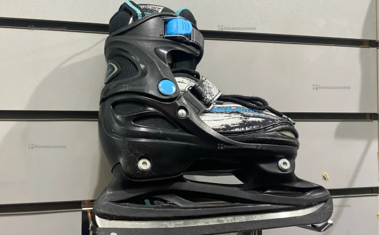 Коньки раздвижные детские хоккейные RUSH ACTION
