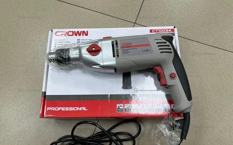 Ударная дрель CROWN CT10070