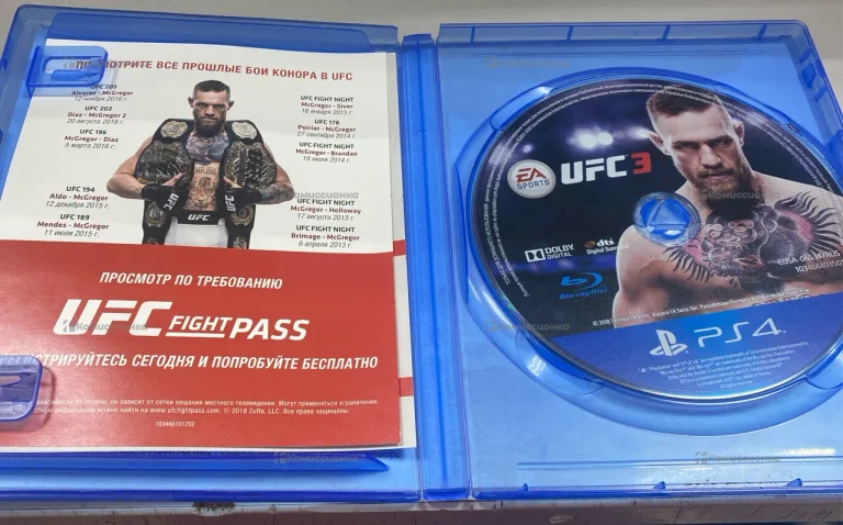 Диск ufc 3 ps 4