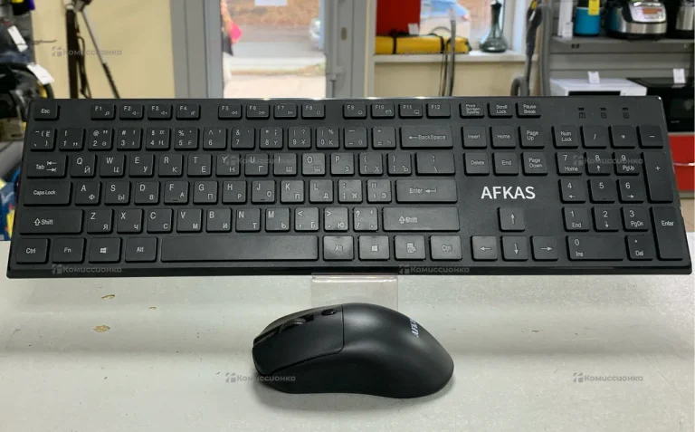 Набор беспроводных клавиатура + мышь afkas fk104