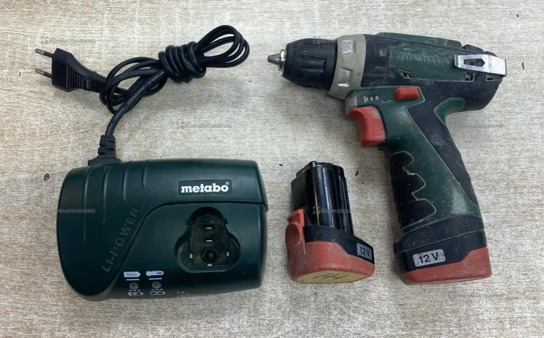 Дрель Шуруповерт Metabo PowerMaxx BS