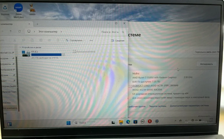 Ноутбук  Dell inspirion 5415