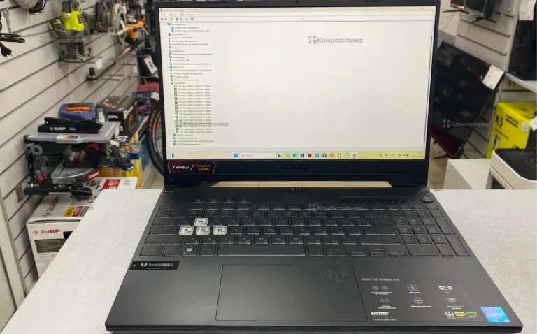 Ноутбук  ASUS tuf f15 rtx3050