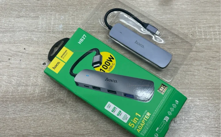 USB-C адаптер HOCO HB27 (5 в 1)