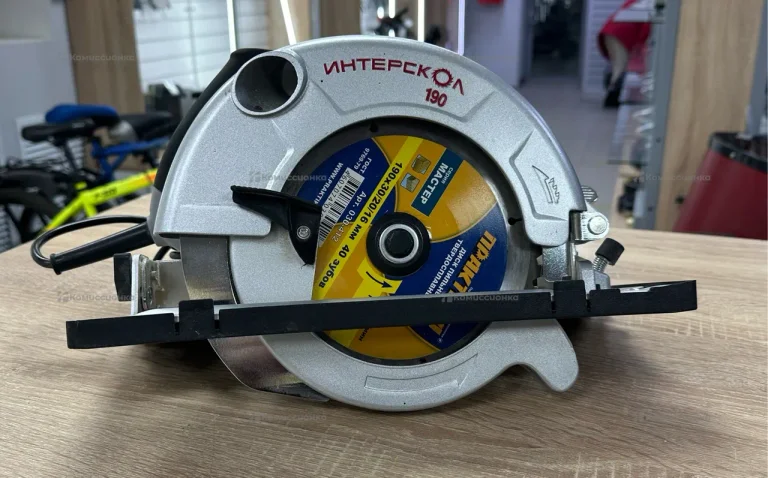 дисковая пила интерскол дп-190/1600м