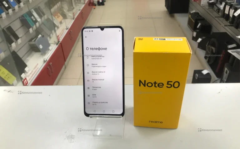 Realme Note 50 3/64 ГБ